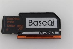 img 2 attached to 🔌 Enhanced BASEQI Aluminum MicroSD Adapter for Lenovo Yoga 900 & 710