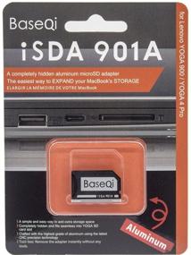 img 3 attached to 🔌 Enhanced BASEQI Aluminum MicroSD Adapter for Lenovo Yoga 900 & 710
