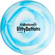 abilitations blue bitty bottom seat cushion, 8 inches, pvc ball filled, model 1290868 logo