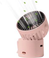 protable handheld rotating portable personal heating, cooling & air quality logo
