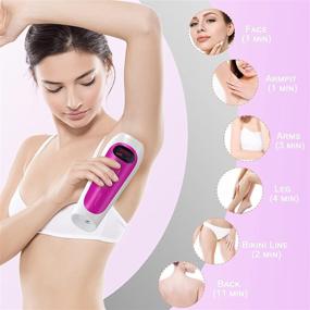 img 3 attached to 💁 Effortless Home Permanent Hair Removal: Painless Removal Flashes