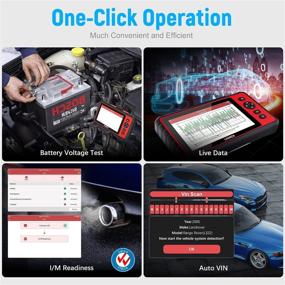 img 1 attached to 🔧 LAUNCH CRP909 Tablet All Systems Diagnostic Tool - OBD2 Scanner for Car Code Reader, 16+ Reset Key Programmer ABS Bleeding TPMS SAS Oil D-P-F EPB Reset Injector, 2021 Elite Version
