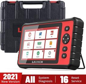 img 4 attached to 🔧 LAUNCH CRP909 Tablet All Systems Diagnostic Tool - OBD2 Scanner for Car Code Reader, 16+ Reset Key Programmer ABS Bleeding TPMS SAS Oil D-P-F EPB Reset Injector, 2021 Elite Version