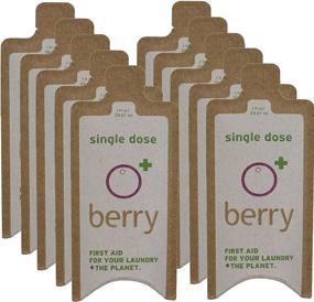 img 3 attached to 🌿 BerryPLUS Eco-Friendly Natural Soap Berry Laundry Detergent - 1-FL OZ, 10-Packets, Single Load