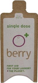 img 2 attached to 🌿 BerryPLUS Eco-Friendly Natural Soap Berry Laundry Detergent - 1-FL OZ, 10-Packets, Single Load