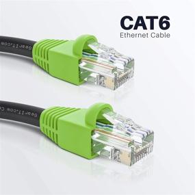 img 3 attached to GearIT Cat6 Outdoor Ethernet Cable: 200 Feet, In Wall & Direct Burial, CCA Copper Clad