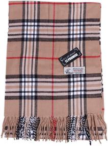 img 3 attached to 🧣 Ward off Winter Chills with the Plaid Cashmere Classic Luxury Winter Scarf