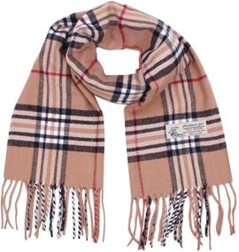 img 4 attached to 🧣 Ward off Winter Chills with the Plaid Cashmere Classic Luxury Winter Scarf