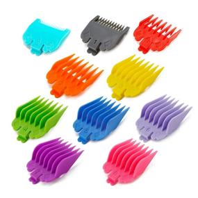 img 4 attached to 👨 Ultimate Hair Clipper Guards: Precise Guide Combs for Professional Haircuts - 1/16 to 1 inch - Compatible with Majority of Wahl Clippers