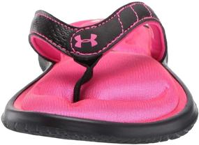 img 3 attached to 👡 Girls' Under Armour Marbella Flip Flop Shoes