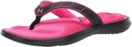 👡 girls' under armour marbella flip flop shoes logo