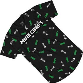 img 2 attached to Minecraft Boys Video Game T Shirt Boys' Clothing - Tops, Tees & Shirts