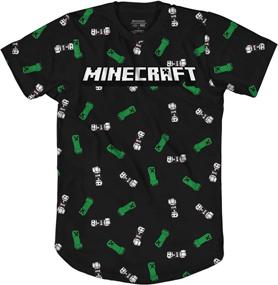 img 4 attached to Minecraft Boys Video Game T Shirt Boys' Clothing - Tops, Tees & Shirts