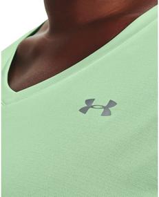 img 2 attached to 👚 Under Armour Women's Twist Tech Short Sleeve V-neck