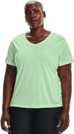 👚 under armour women's twist tech short sleeve v-neck logo