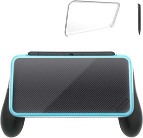 img 4 attached to 🎮 [Updated] Hand Grip for Nintendo 2DS XL: Includes 1 Stylus and 1 Clear Case