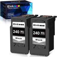 e-z ink (tm) canon 240 240xl pg-240xl remanufactured ink cartridge review: a compatible replacement for pixma ts5120, mg3620, mg3520, and more (2 black) logo