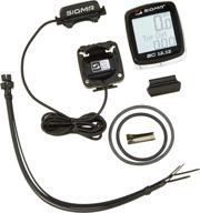 🚴 sigma bc12.12 cyclometer: enhance your cycling experience with 12 essential functions logo