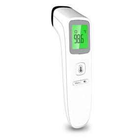 img 4 attached to 🌡️ Quick, Accurate Non-Contact Forehead Thermometer for Fever Detection in Babies, Kids, and Adults - Digital Medical Infrared Temporal Thermometer with Fever Alarm & Memory Function