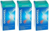 💰 triple pack savings: gengigel mouthwash 150ml - for effective oral health logo