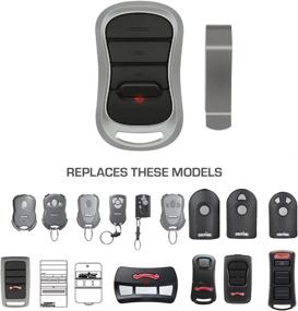 img 2 attached to ASONPAO G3T-BX G3T-R Intellicode 3-Button 315/390MHZ Remote (2Pack) 🚪 for Genie Garage Door Openers - Ultimate Convenience and Control