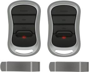 img 3 attached to ASONPAO G3T-BX G3T-R Intellicode 3-Button 315/390MHZ Remote (2Pack) 🚪 for Genie Garage Door Openers - Ultimate Convenience and Control