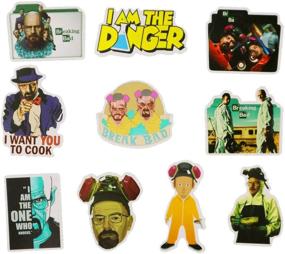 img 1 attached to 🧪 Breaking Bad Sticker Pack - Set of 50 Television Play Stickers for Laptop, Funny Decals for Laptops, Computers, Hydro Flasks, Water Bottles (Breaking Bad)