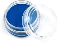 🎨 maydear uv fluorescent face paint: classic single palette with professional water based formula (blue - 10g) logo