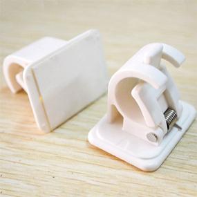 img 3 attached to 🚿 BEYST Bathroom Adhesive Curtain Hook Brackets