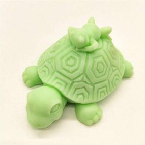 img 1 attached to Silicone Soap Mold - Tortoise Turtle Design for 3D Handmade 🐢 Crafts, Candle Wax Melts, Chocolate Candy Making, and Cake Decorating - Premium Tools