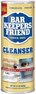 powerful 21-ounce bar keepers friend powdered cleanser: effective 1-pack cleaning solution logo