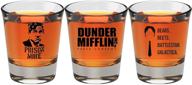 office merchandise shot glass gift logo