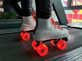 img 2 attached to Outdoor Luminous Installed Bearings Skateboard