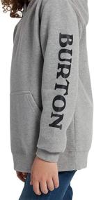 img 2 attached to Burton Elite Pullover Heather Medium Boys' Clothing