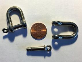 img 3 attached to Stainless Steel Forged Shackle Marine