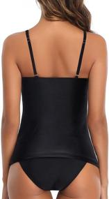 img 3 attached to 👙 Tempt Me Swimwear: Stylish Blouson Tankini for Women | Clothing, Swimsuits & Cover Ups
