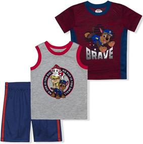 img 4 attached to Nickelodeon 3 Pack Patrol Brave Sleeveless