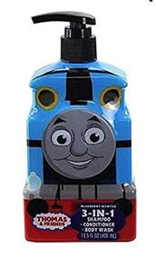 img 2 attached to 🚂 Thomas the Train 3-in-1 Shampoo Conditioner & Body Wash - Blueberry Scented 13.5 oz.: The Perfect Bath time Essential for Your Little One!