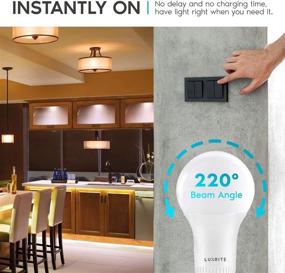 img 3 attached to 🔌 Luxrite Dimmable Enclosed Fixture for Industrial Electrical Applications