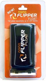 img 4 attached to 🐠 FL!PPER Flipper Cleaner Float - Floating Magnetic Aquarium Glass Cleaner - 2-in-1 Fish Tank Scrubber & Scraper - Essential Aquarium Cleaning Tools - Floating Fish Tank Cleaner, Nano