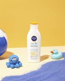 img 2 attached to 🌞 Nivea Sun Kids Protect and Sensitive Sun Lotion 50+ - 200 ml: Ultimate Sun Protection for Children's Delicate Skin