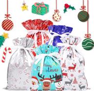 christmas drawstring present assorted birthday logo