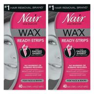 🩳 effortless hair removal: nair ready strips for smooth bikini area logo