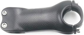 img 4 attached to 🚲 RXL SL Carbon Stem: High Performance Bicycle Stem for Road MTB Mountain Bike Stems - 6/17 Degree, 3K/UD Matte/Glossy Handlebar Stem