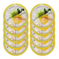 🍵 spalife green tea & honey hair mask - repairing formula with 10 packs logo