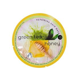 img 3 attached to 🍵 SpaLife Green Tea & Honey Hair Mask - Repairing Formula with 10 Packs