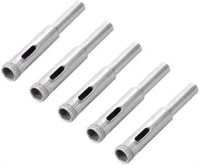 img 4 attached to Uxcell Diamond Drill Ceramic Porcelain Cutting Tools for Hole Saws & Accessories