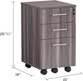 img 2 attached to Mayline MNBBFLGS Medina Pedestal Laminate