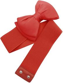 img 3 attached to Allegra Women Bowknot Elastic Waist Women's Accessories