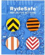 rydesafe reflective buttons road signs logo